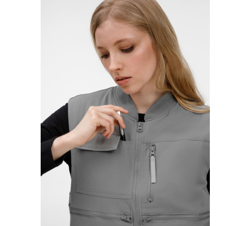 Жилет Hard Work, серый