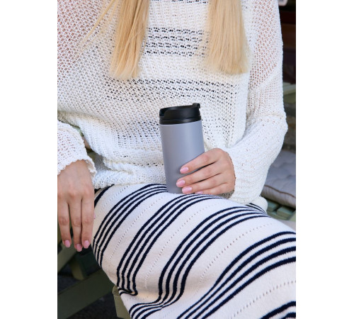 Термостакан Canella, серый матовый