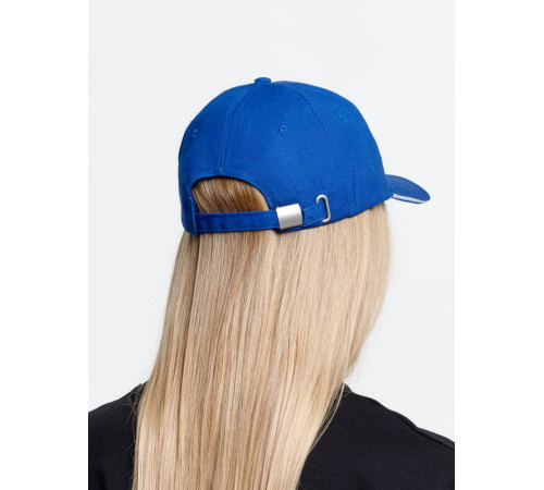 Бейсболка Buffalo, ярко-синяя с белым