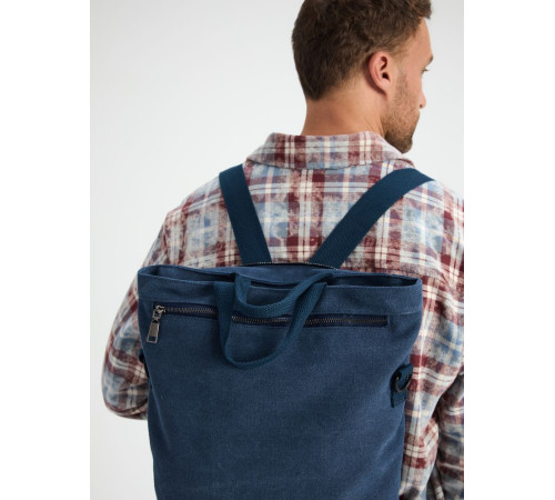 Рюкзак-шопер Casual, синий