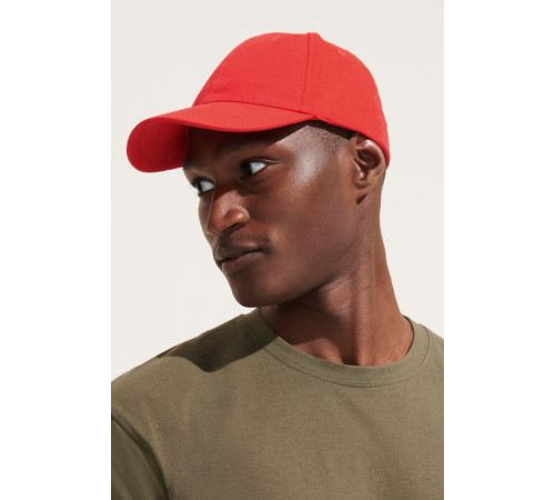 Бейсболка Apollo, красная