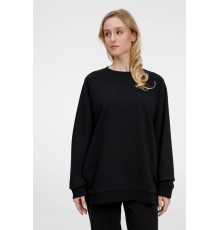 Свитшот унисекс Avenu, черный