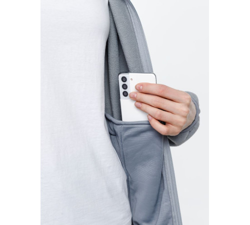 Куртка флисовая унисекс Nesse, серая