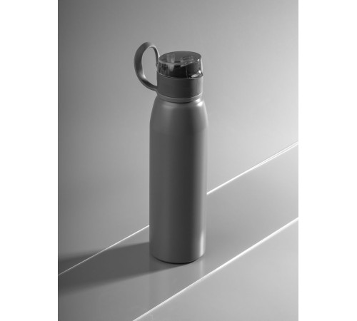 Бутылка для воды Billy Gym, матовая серая