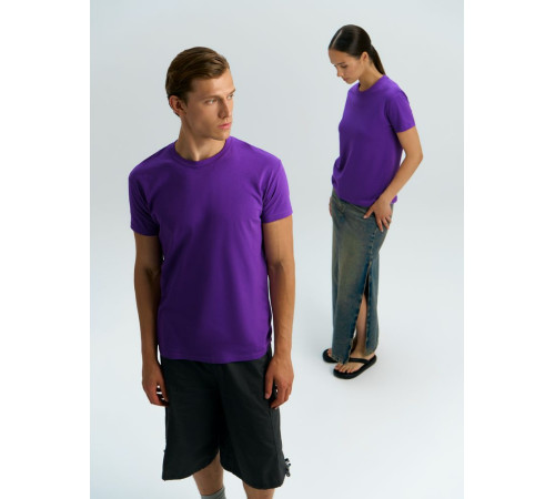 Футболка унисекс Regent 150, темно-фиолетовая