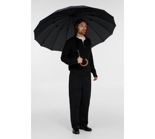 Зонт-трость Big Boss, темно-синий