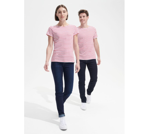 Футболка Miles Women белая с красным