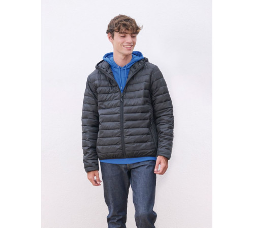 Куртка с капюшоном мужская Stream Men, темно-синяя