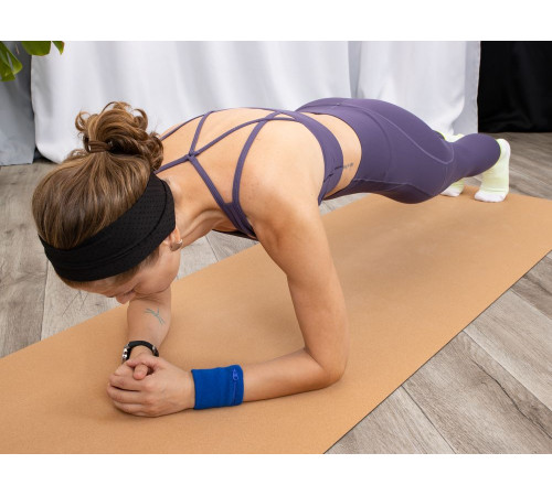 Напульсник с карманом Fiksu, синий