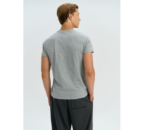 Футболка унисекс Regent 150, серый меланж