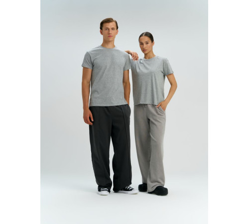 Футболка унисекс Regent 150, серый меланж