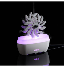 Увлажнитель-ароматизатор Steam Spin, белый с серым