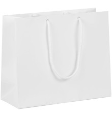 Пакет бумажный с ламинацией Lami Tote S, белый