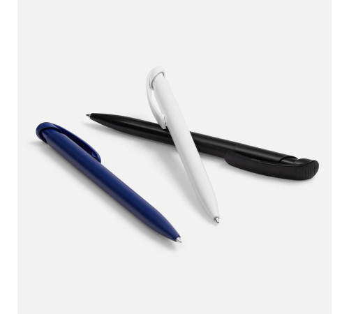 Ручка шариковая Clear Solid, черная