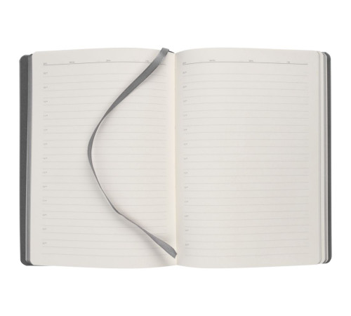 Ежедневник Shall, недатированный, серый