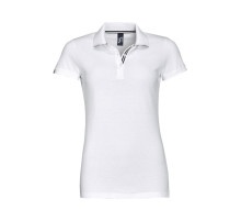 Рубашка поло Patriot Women, белая с черным