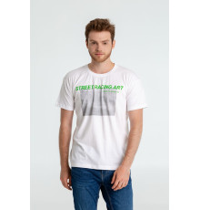 Футболка Street Racing Art, белая