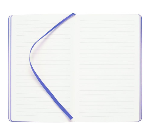 Блокнот Shall Round, синий