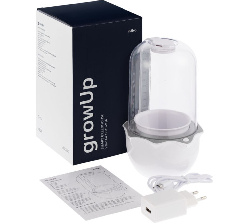 Умная теплица growUp, белая