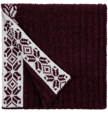 Шарф Eira, бордовый