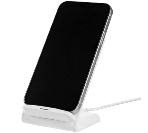 Беспроводное зарядное устройство с быстрой зарядкой Overtop, белое