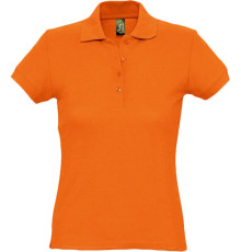 Рубашка поло женская Passion 170, оранжевая