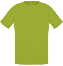 Футболка унисекс Sporty 140, зеленое яблоко