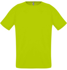 Футболка унисекс Sporty 140, зеленый неон