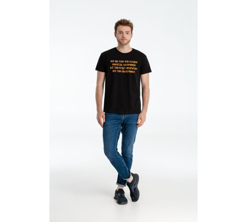 Футболка «Шут», черная