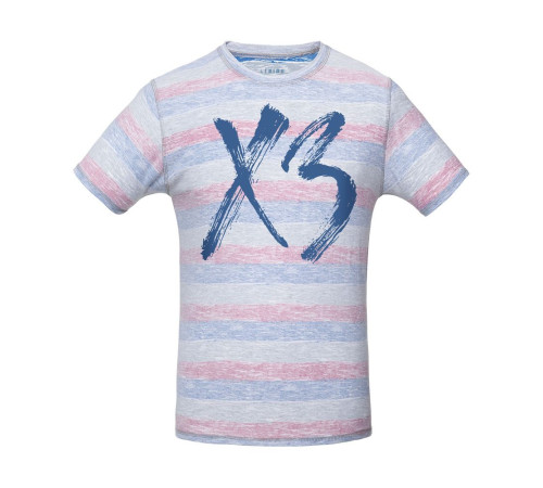 Футболка «ХЗ» двусторонняя, красная с синим