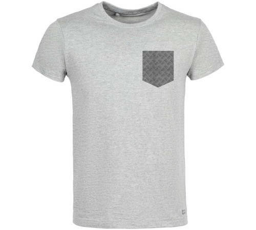 Футболка Hard Work Pocket, серый меланж