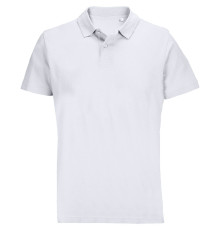 Рубашка поло унисекс Pulse, белая