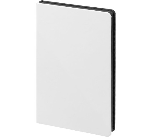Ежедневник Duplex, недатированный, белый с черным
