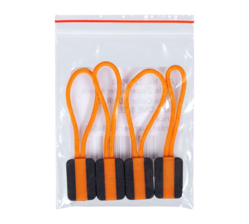 Набор пуллеров для молнии, оранжевый