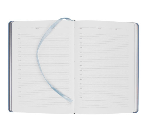 Ежедневник Spain Shall, недатированный, голубой с серым