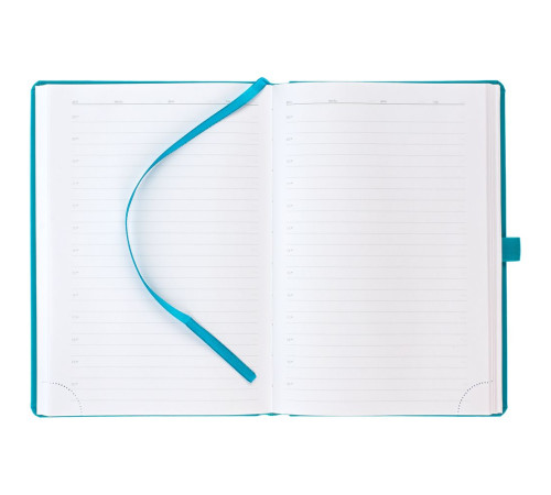 Ежедневник Favor Gold, недатированный, бирюзовый