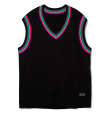 Жилет оверсайз унисекс Cornell в сумке, черный