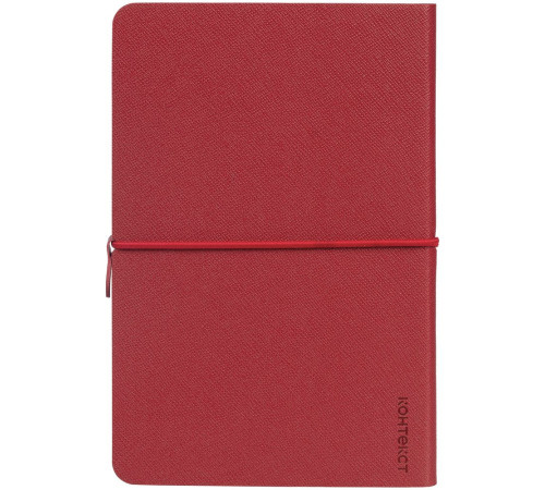 Блокнот Saffian Mini, красный