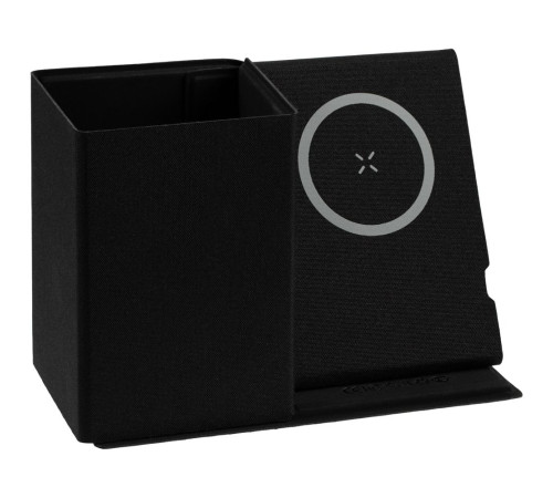 Настольный органайзер Midstream с зарядкой и стаканчиком для ручек