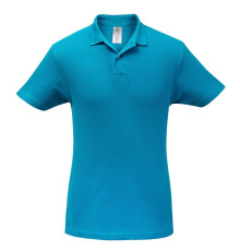 Рубашка поло ID.001 бирюзовая
