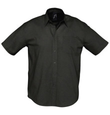 Рубашка мужская с коротким рукавом Brisbane, черная