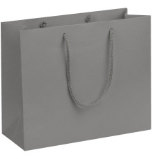 Пакет бумажный Porta S, горизонтальный, серый