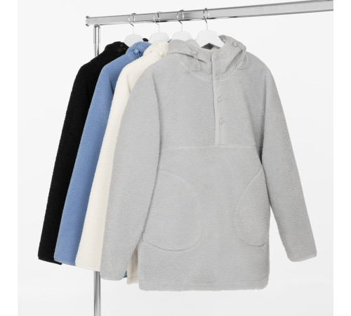 Анорак унисекс Oblako, черный