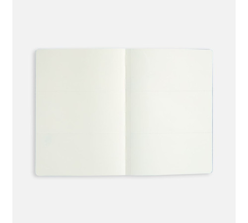 Ежедневник Doppio, недатированный, синий с оранжевым