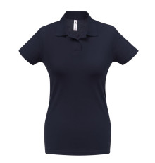Рубашка поло женская ID.001 темно-синяя