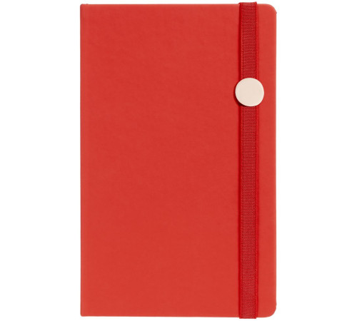 Блокнот Shall Round, красный