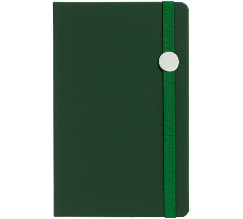 Блокнот Shall Round, зеленый