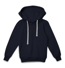 Толстовка с капюшоном детская Kirenga Kids, темно-синяя