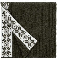 Шарф Eira, зеленый (оливковый)