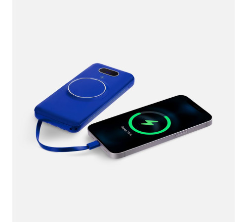 Аккумулятор Omni Qi 10000 мАч, ver.2, синий